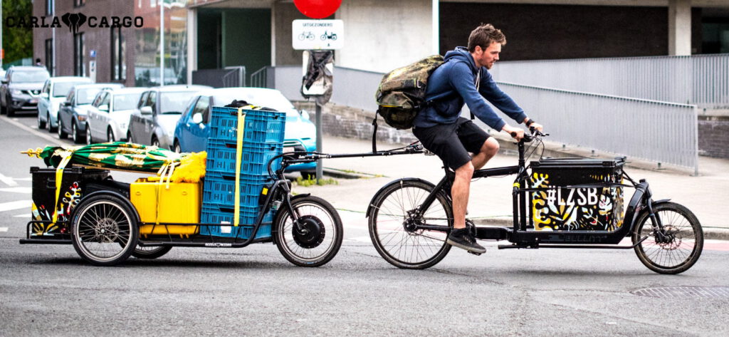 beispielbild carla cargo ebike equipment für freie szene