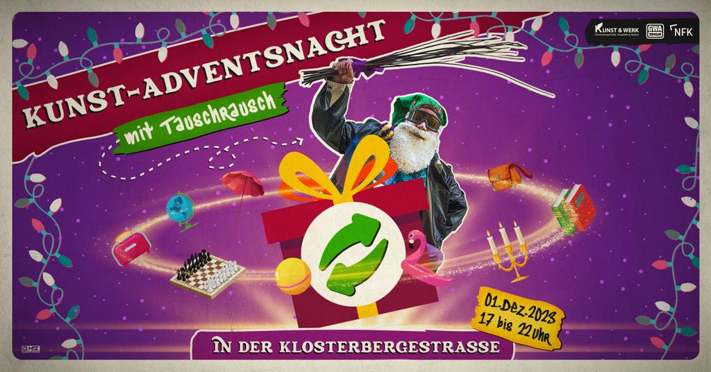 Kunst-Adventsnacht mit Tauschrausch