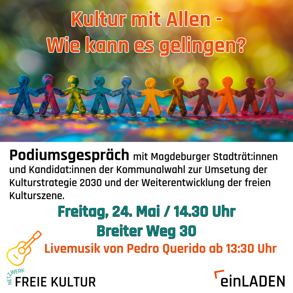 sharepic Podiumsdiskussion und Livemusik_Kultur mit Allen