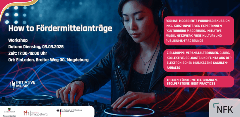 Engineering a City of Music - How to Fördermittel