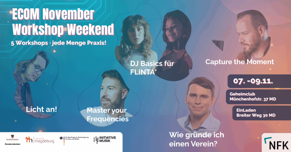 Engineering a City of Music - November Workshops