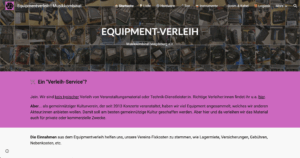 Musikkombinat Equipmentverleih